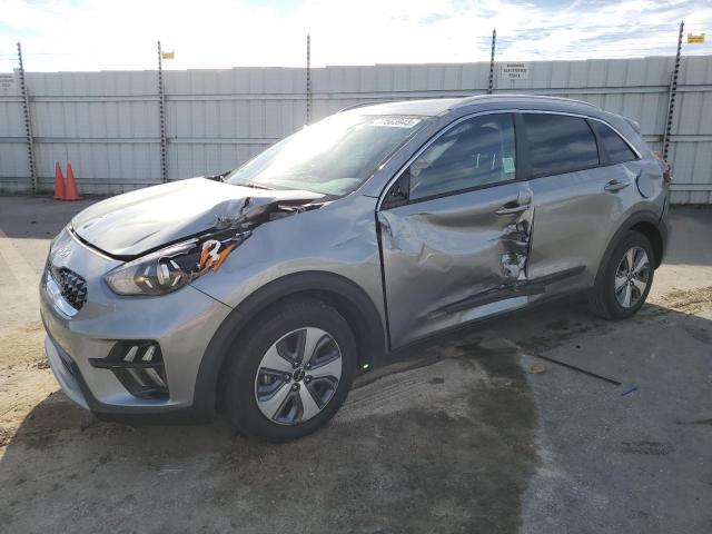 KNDCB3LC9N5533991 - 2022 KIA NIRO LX SILVER photo 1