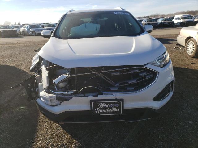 2FMPK3J99LBA78105 - 2020 FORD EDGE SEL WHITE photo 5