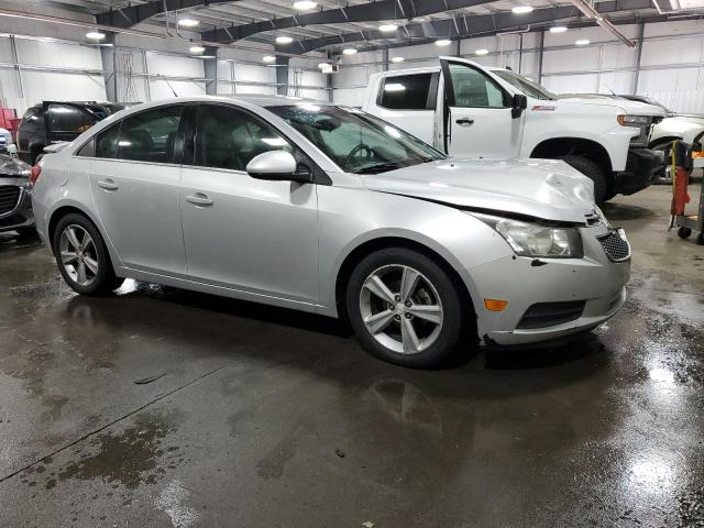 1G1PG5SC8C7234003 - 2012 CHEVROLET CRUZE LT SILVER photo 4