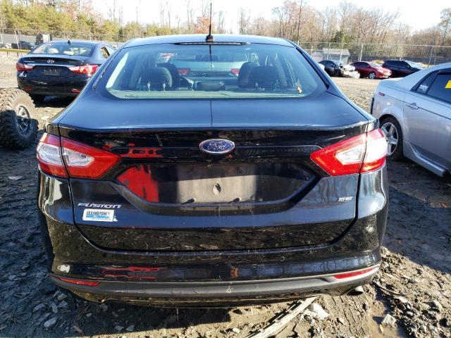 3FA6P0H76GR110915 - 2016 FORD FUSION SE BLACK photo 6