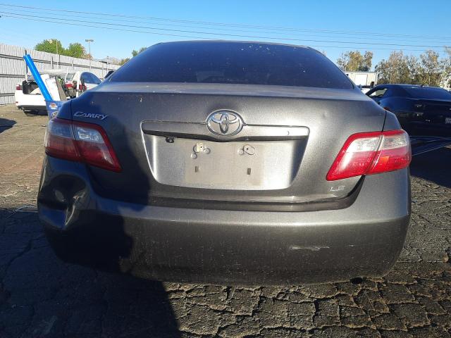 4T1BE46K97U533862 - 2007 TOYOTA CAMRY CE GRAY photo 6