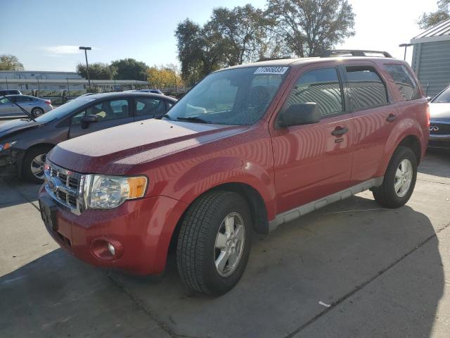 1FMCU93729KB71408 - 2009 FORD ESCAPE XLT RED photo 1