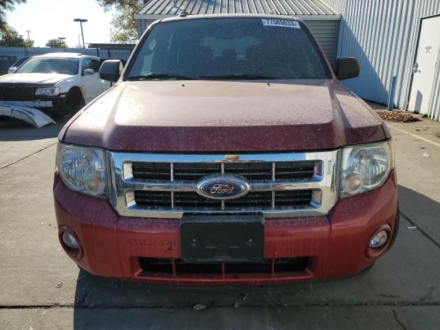 1FMCU93729KB71408 - 2009 FORD ESCAPE XLT RED photo 5