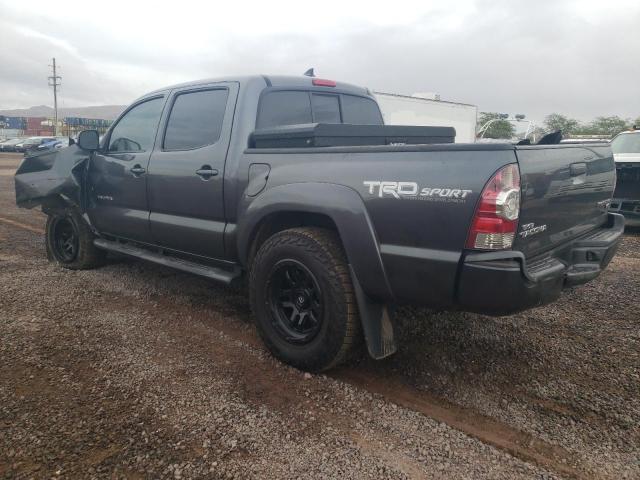 3TMJU4GN3FM193770 - 2015 TOYOTA TACOMA DOUBLE CAB PRERUNNER GRAY photo 2