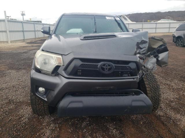 3TMJU4GN3FM193770 - 2015 TOYOTA TACOMA DOUBLE CAB PRERUNNER GRAY photo 5