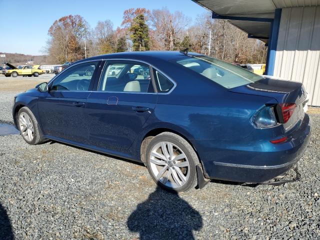 1VWBA7A34JC018179 - 2018 VOLKSWAGEN PASSAT SE BLUE photo 2