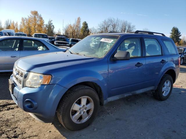 1FMCU0C79AKD15634 - 2010 FORD ESCAPE XLS BLUE photo 1