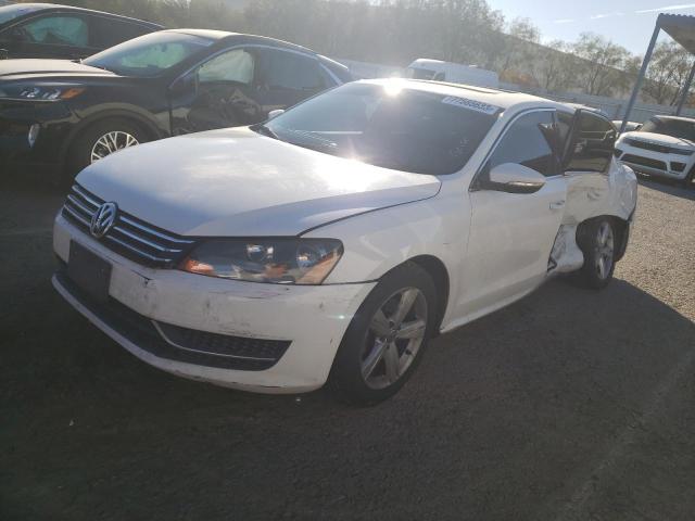 1VWBP7A36CC051167 - 2012 VOLKSWAGEN PASSAT SE WHITE photo 1