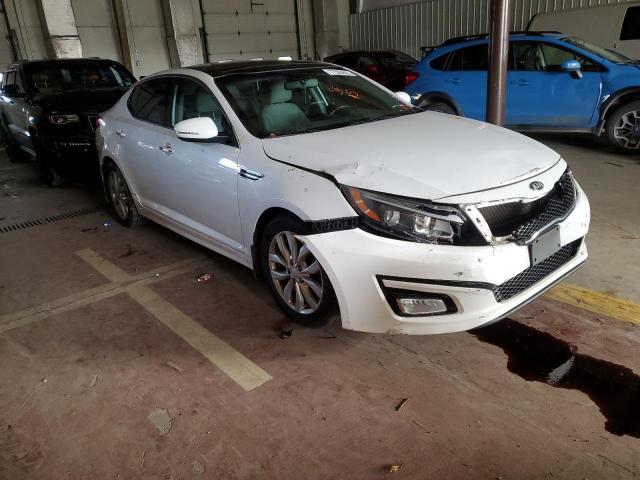 5XXGN4A77FG492634 - 2015 KIA OPTIMA EX WHITE photo 4