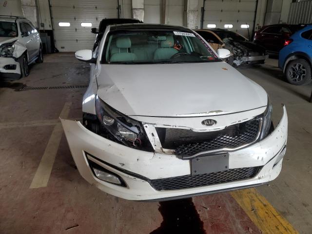 5XXGN4A77FG492634 - 2015 KIA OPTIMA EX WHITE photo 5