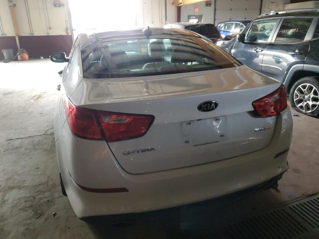 5XXGN4A77FG492634 - 2015 KIA OPTIMA EX WHITE photo 6