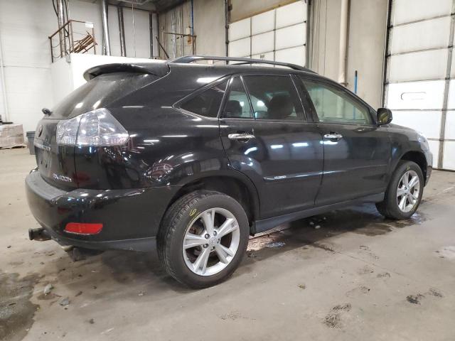 JTJHW31U582857206 - 2008 LEXUS RX 400H BLACK photo 3