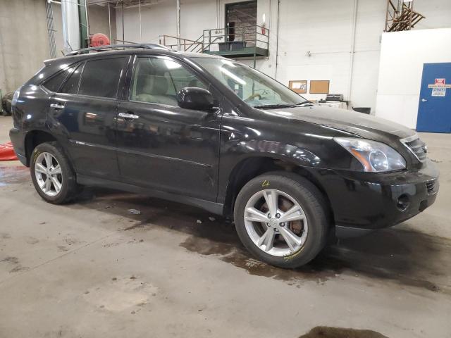 JTJHW31U582857206 - 2008 LEXUS RX 400H BLACK photo 4