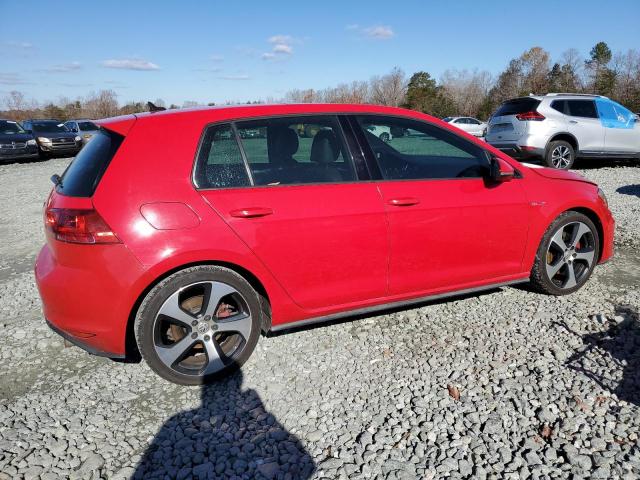 3VW5T7AU5FM042576 - 2015 VOLKSWAGEN GTI RED photo 3