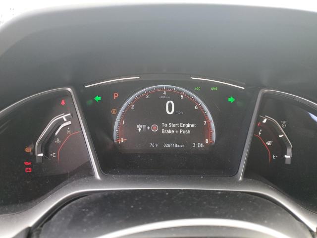 2HGFC2F89LH594843 - 2020 HONDA CIVIC SPORT თეთრი ფოტო 9