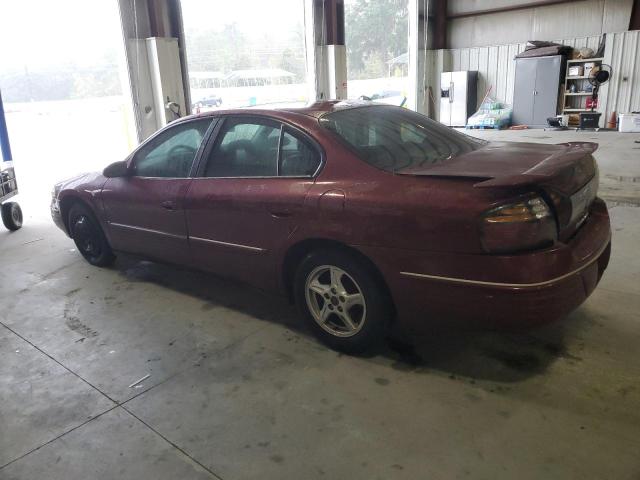 1G2HX54K8Y4269492 - 2000 PONTIAC BONNEVILLE SE BURGUNDY photo 2