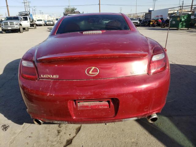 JTHFN48YX69002936 - 2006 LEXUS SC 430 BROWN photo 6