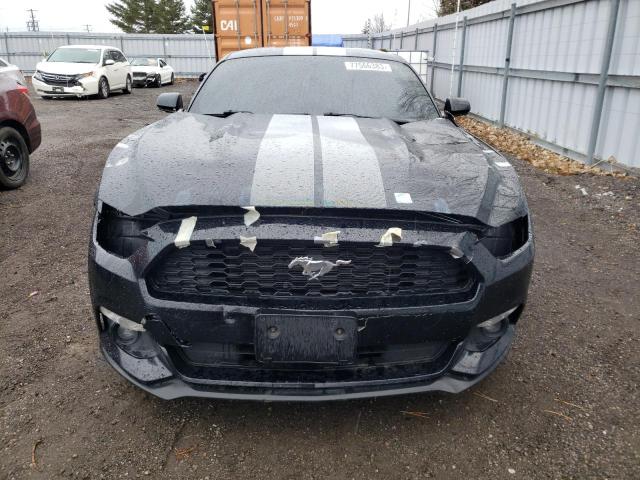 1FA6P8AM4G5308393 - 2016 FORD MUSTANG BLACK photo 5