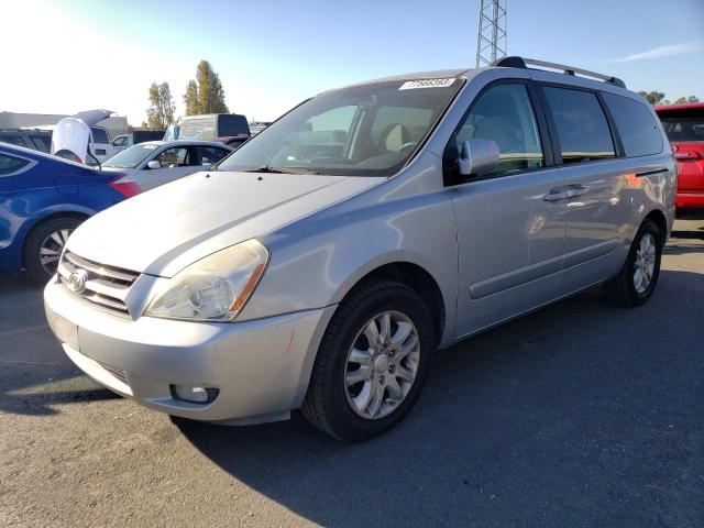 KNDMB233366069185 - 2006 KIA SEDONA EX SILVER photo 1