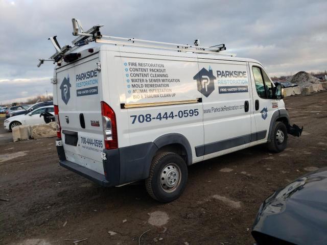 3C6TRVAG3GE135896 - 2016 RAM PROMASTER 1500 STANDARD WHITE photo 3