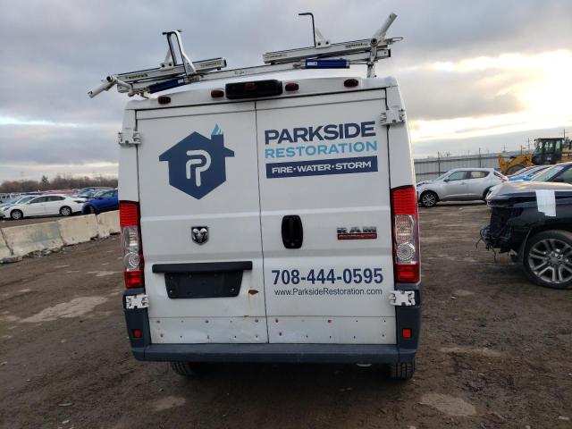 3C6TRVAG3GE135896 - 2016 RAM PROMASTER 1500 STANDARD WHITE photo 6