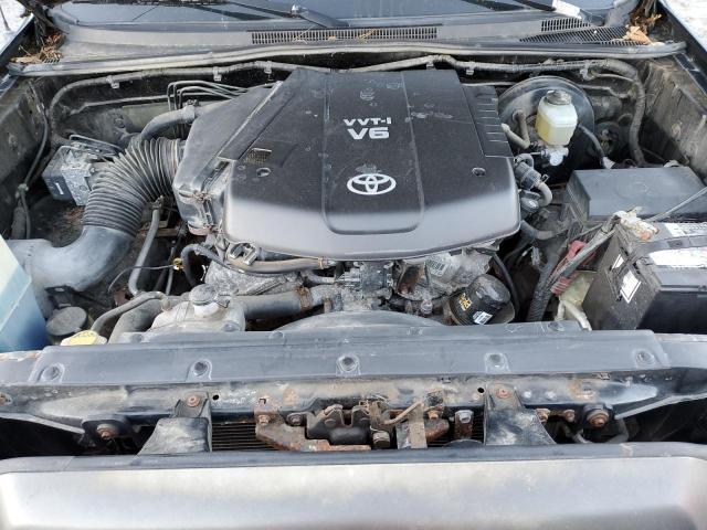 5TEUU42NX8Z537170 - 2008 TOYOTA TACOMA ACCESS CAB შავი ფოტო 11