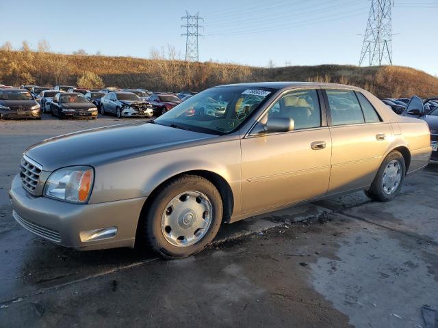 1G6KE57Y92U287050 - 2002 CADILLAC DEVILLE DHS BROWN photo 1