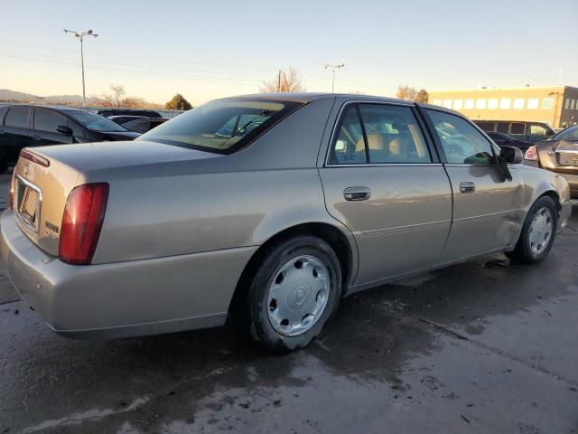 1G6KE57Y92U287050 - 2002 CADILLAC DEVILLE DHS BROWN photo 3