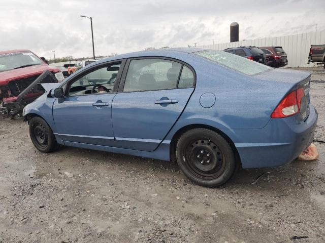 2HGFA1F50BH514219 - 2011 HONDA CIVIC LX BLUE photo 2