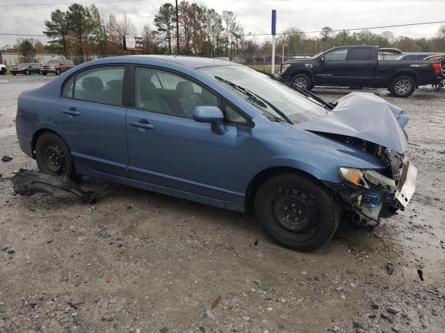 2HGFA1F50BH514219 - 2011 HONDA CIVIC LX BLUE photo 4