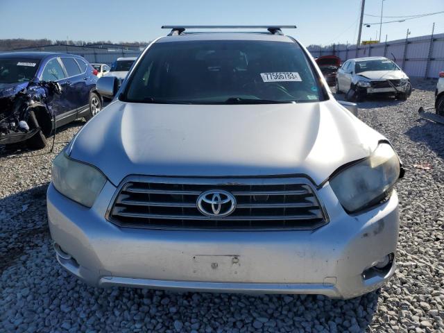 JTEDS43A882053239 - 2008 TOYOTA HIGHLANDER SPORT SILVER photo 5