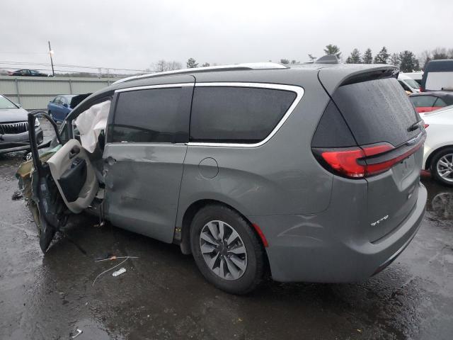 2C4RC1L77MR586477 - 2021 CHRYSLER PACIFICA HYBRID TOURING L GRAY photo 2