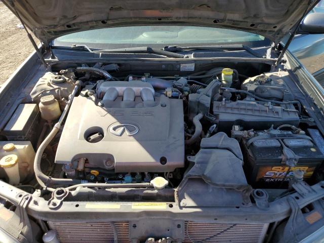 JNKDA31A62T017537 - 2002 INFINITI I35 GRAY photo 11