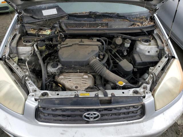 JTEGH20V120060351 - 2002 TOYOTA RAV4 SILVER photo 12