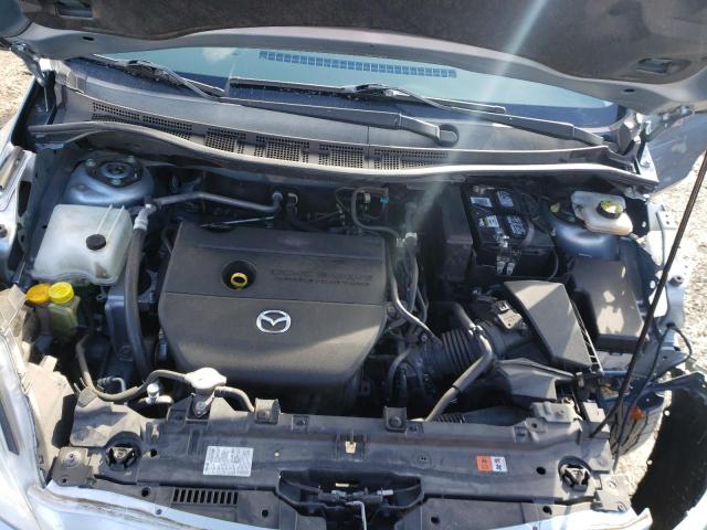 JM1CW2DL8D0149547 - 2013 MAZDA 5 SILVER photo 11