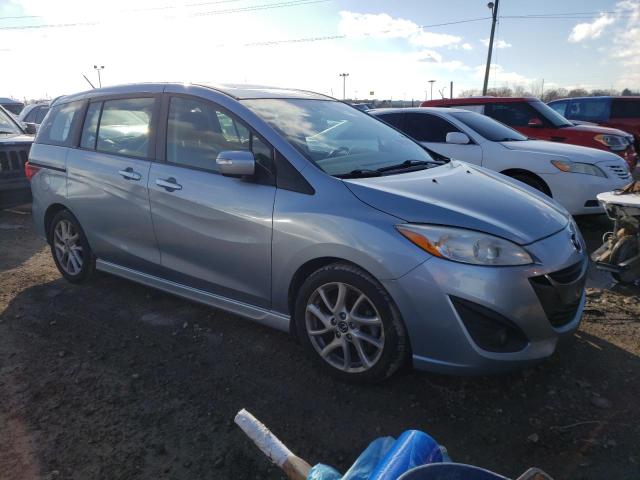 JM1CW2DL8D0149547 - 2013 MAZDA 5 SILVER photo 4