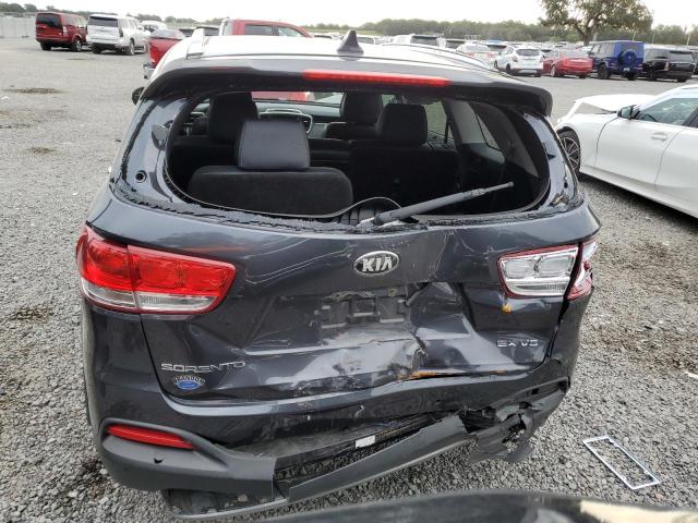 5XYPH4A51GG149014 - 2016 KIA SORENTO EX GRAY photo 6