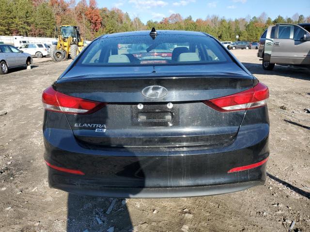 5NPD74LF6HH120792 - 2017 HYUNDAI ELANTRA SE BLACK photo 6