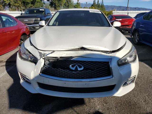 JN1CV7AR1HM682334 - 2017 INFINITI Q50 BASE WHITE photo 5