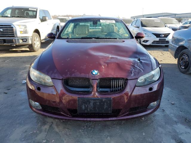 WBAWL73559P180434 - 2009 BMW 335 I MAROON photo 5