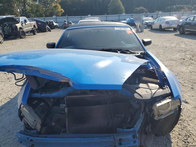 1ZVBP8EM4D5236638 - 2013 FORD MUSTANG BLUE photo 5