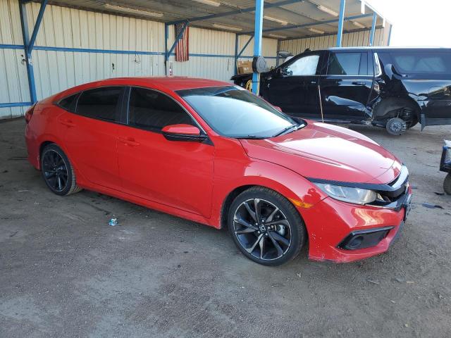 2HGFC2F85KH500102 - 2019 HONDA CIVIC SPORT RED photo 4