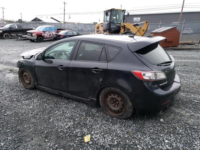 JM1BL1N34C1671310 - 2012 MAZDA SPEED 3 BLACK photo 2