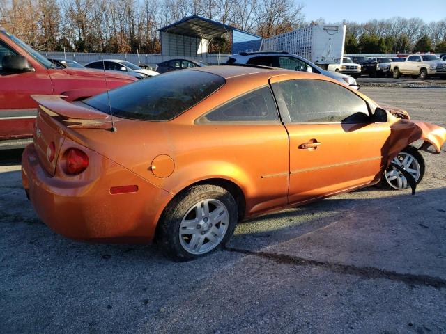 1G1AL12F657667374 - 2005 CHEVROLET COBALT LS ORANGE photo 3