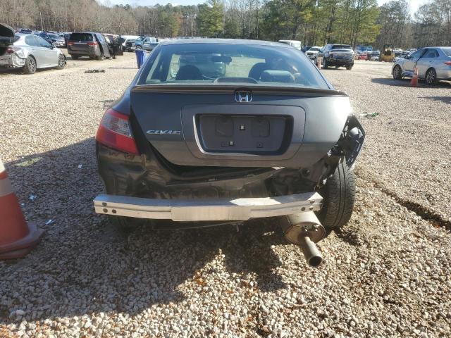 2HGFG12879H532015 - 2009 HONDA CIVIC EX GRAY photo 6