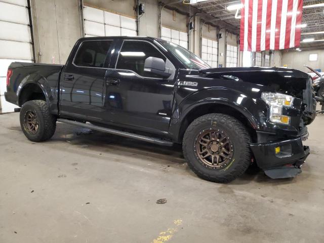 1FTEW1EGXGFD41624 - 2016 FORD F150 SUPERCREW BLACK photo 4