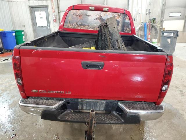 1GCDT136758229458 - 2005 CHEVROLET COLORADO RED photo 6