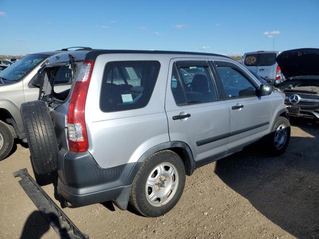 JHLRD68515C012164 - 2005 HONDA CR-V LX SILVER photo 3