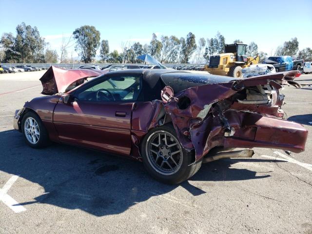 2G1FP22G012145396 - 2001 CHEVROLET CAMARO Z28 BURGUNDY photo 2