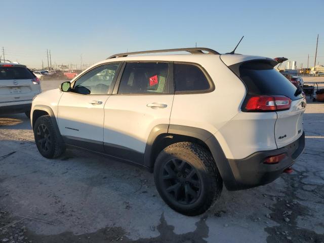 1C4PJMBS4FW521925 - 2015 JEEP CHEROKEE TRAILHAWK WHITE photo 2